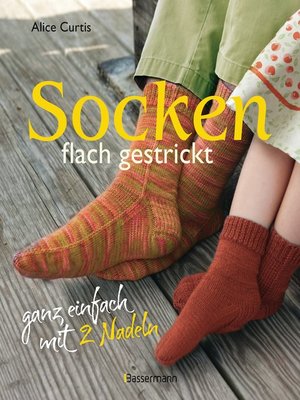 cover image of Socken flach gestrickt